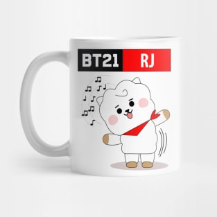 BTS BT21 RJ Jin Mug